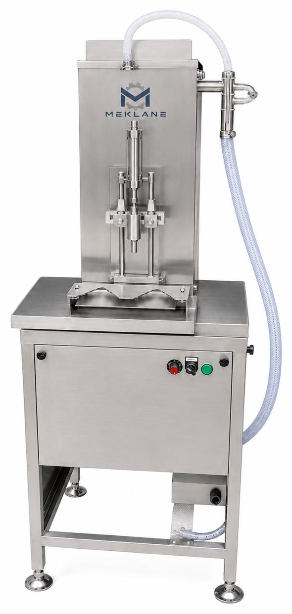 Semi-Automatic Liquid Filling Machine: Single-head bottle filler