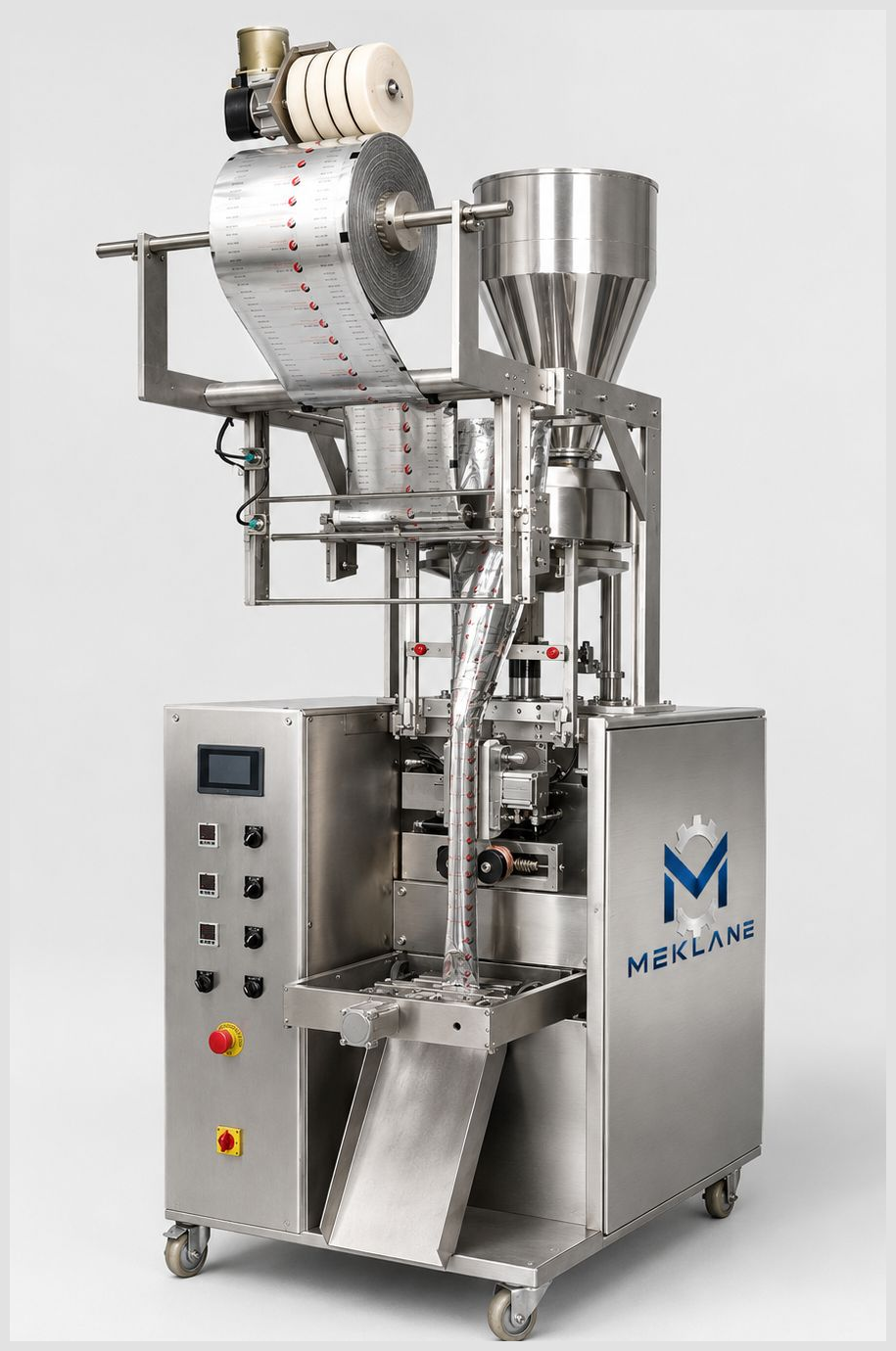 Compact Intermittent-Motion VFFS Bagger