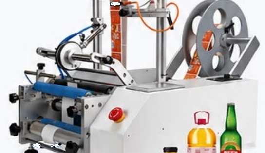 Semi-Automatic Round Container Labeller